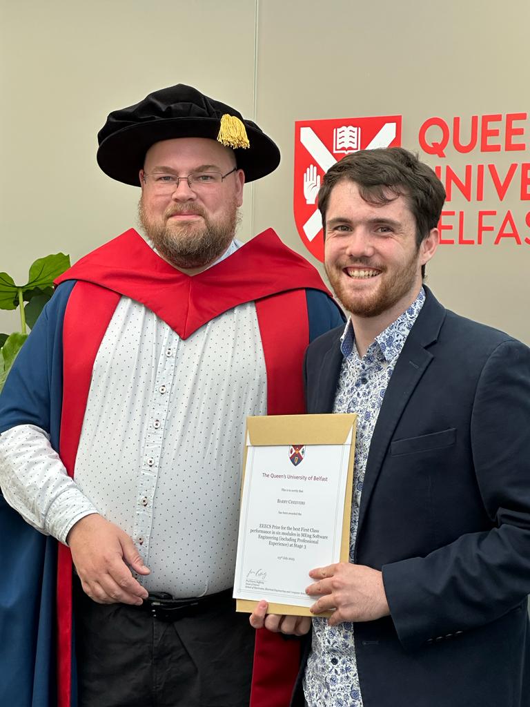 Receiving Top of the Year.